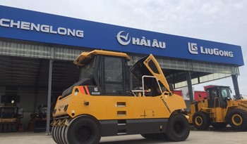 XE LU TĨNH BÁNH LỐP 26 TẤN LIUGONG CLG6526E TẠI THÁI NGUYÊN, HÀ GIANG
