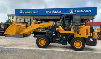 Mua máy xúc lật WL928LA cần dài gắp gỗ xúc dăm tại Bắc Giang
