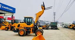 Máy xúc lật Laigong lắp càng nâng WL928